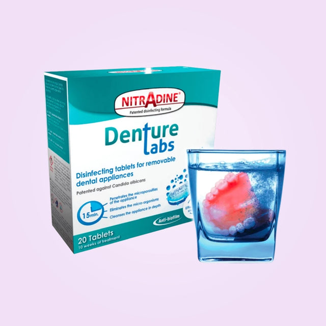 Nitradine Denture Disinfecting Tabs