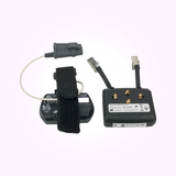 Back view of Nox T3 Portable Sleep Monitor for Home Sleep Testing next to pulse oximeter