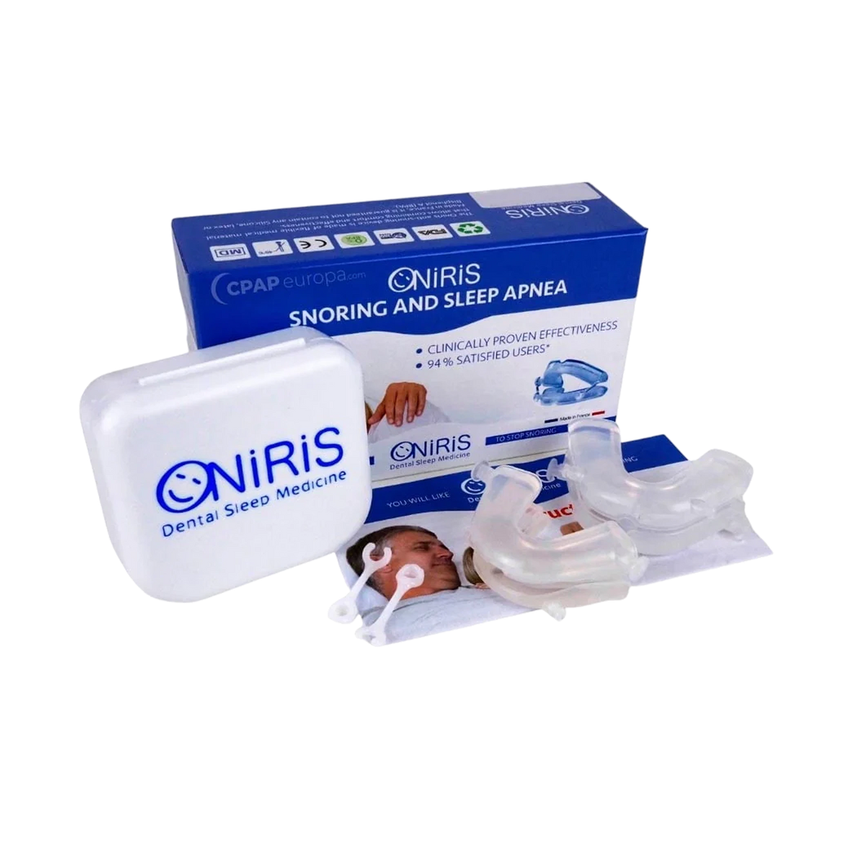 Oniris Mandibular Advancement Device for Snoring and Sleep Apnea – CPAP ...