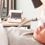 Person using Prisma SMART Plus Auto CPAP Machine