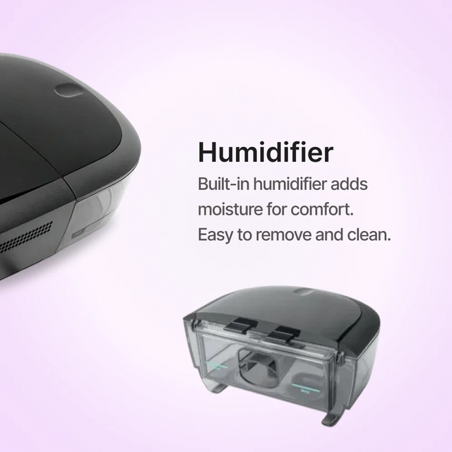 Philips Dreamstation 2 Auto CPAP has built-in humidifier
