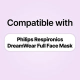 Philips DreamWear Full Face Headgear Magnetic Clips