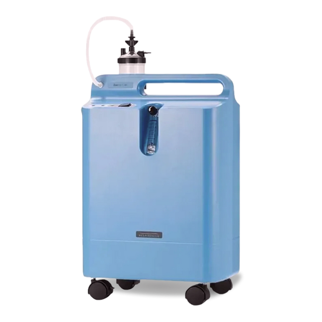 Side View of Philips EverFlo Home Oxygen System