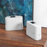 Two units of O2P portable oxygen concentrator
