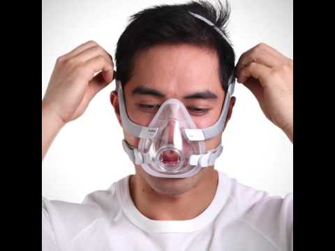 ResMed AirFit™ F20 For Her - Full-Face CPAP Mask video fitting tutorial