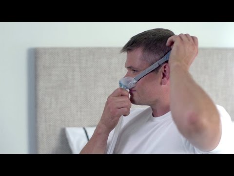 Fisher & Paykel Brevida Nasal Pillows CPAP Mask cleaning and fitting video tutorial