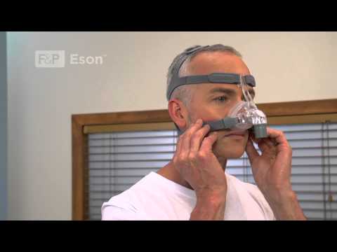 Fisher & Paykel Eson Nasal CPAP Mask fitting tutorial