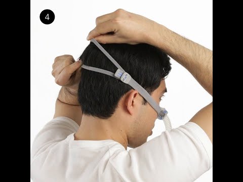 Video tutorial how to fit your ResMed AirFit N30 Nasal CPAP Mask