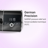 Prisma SMART Auto CPAP Machine has softPAP pressure relief system.