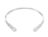 O2-Safety Tubing of Transparent PVC 0.33 m