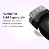 Attachable InH2 heated humidifier for RESmart 25A BiPAP Machine which is sold separately