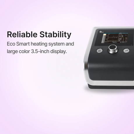 RESmart GII Auto CPAP System has Eco Smart heating system and large color 3.5-inch display.