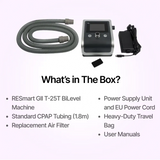 Full package contents of RESmart BiPAP GII 25T