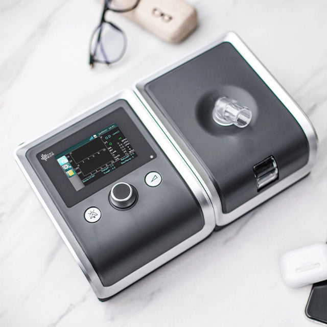 RESmart BiPAP GII T-25T on a nightstand