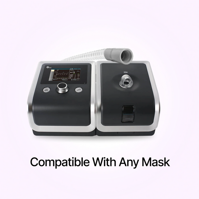 RESmart GII BPAP System Y-30T with iVAPS is compatible with any mask
