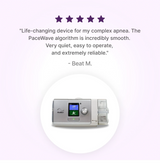 5-star customer review of AirCurve 10 CS PaceWave Adaptive Servo-Ventilator with Humidifier
