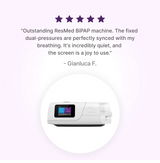5-star customer review for ResMed AirCurve 11 S BiLevel Device