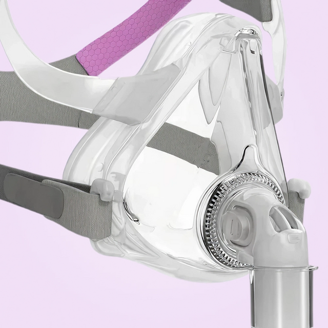 Close up view of ResMed AirFit™ F10 For Her Full Face Mask