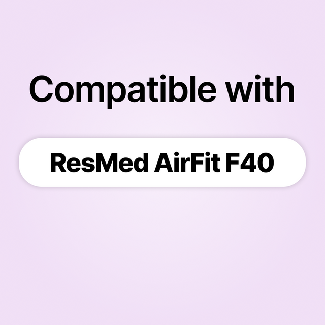 Resmed AirFit F40 QuietAir Elbow System