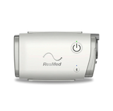 Front view of the ResMed Airmini Auto Travel CPAP machine.