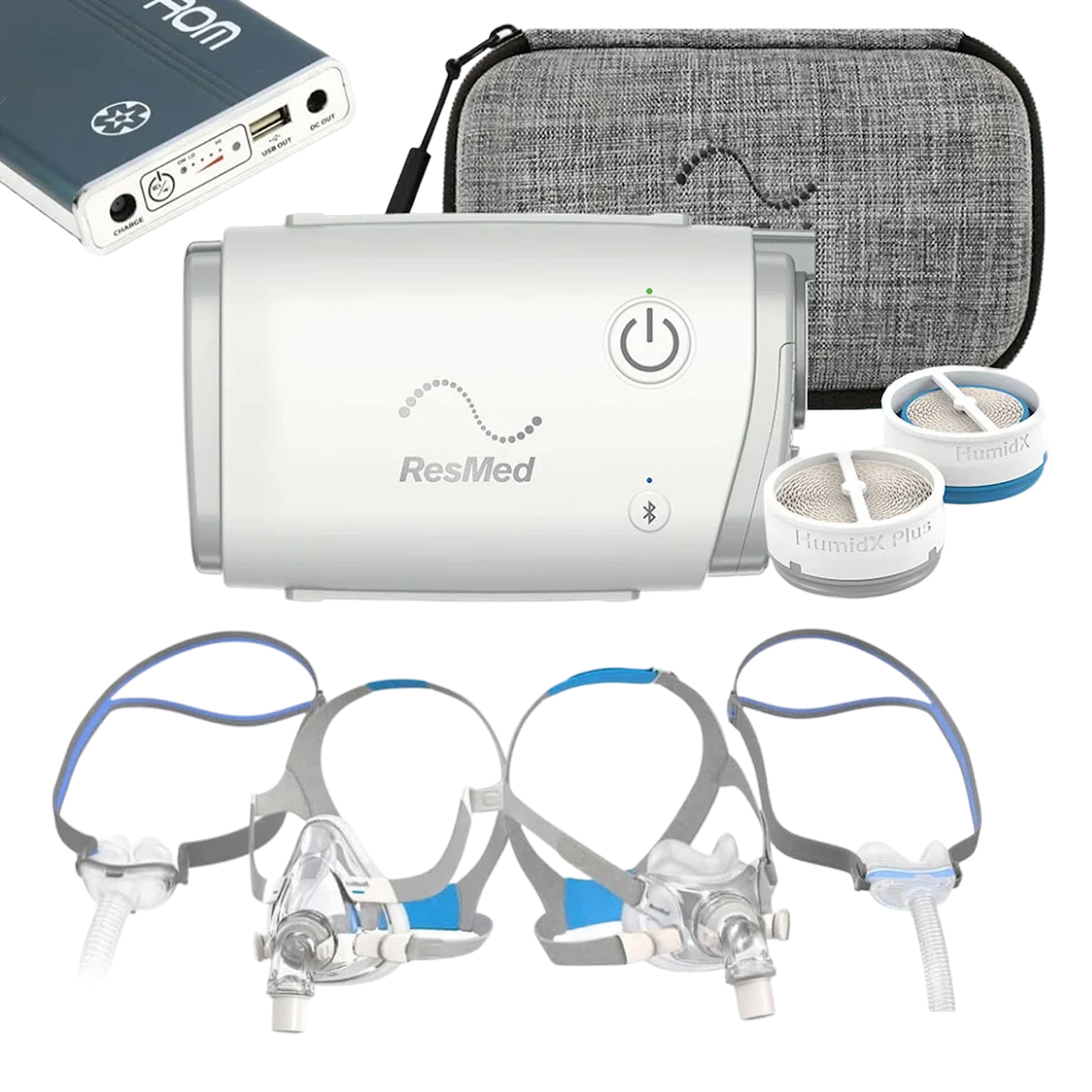 ResMed AirMini Ultimate Summer Bundle – CPAP Machines, Masks