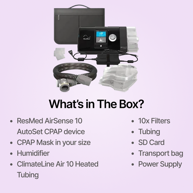 Resmed AirSense 10 AutoSet PACCHETTO COMPLETO