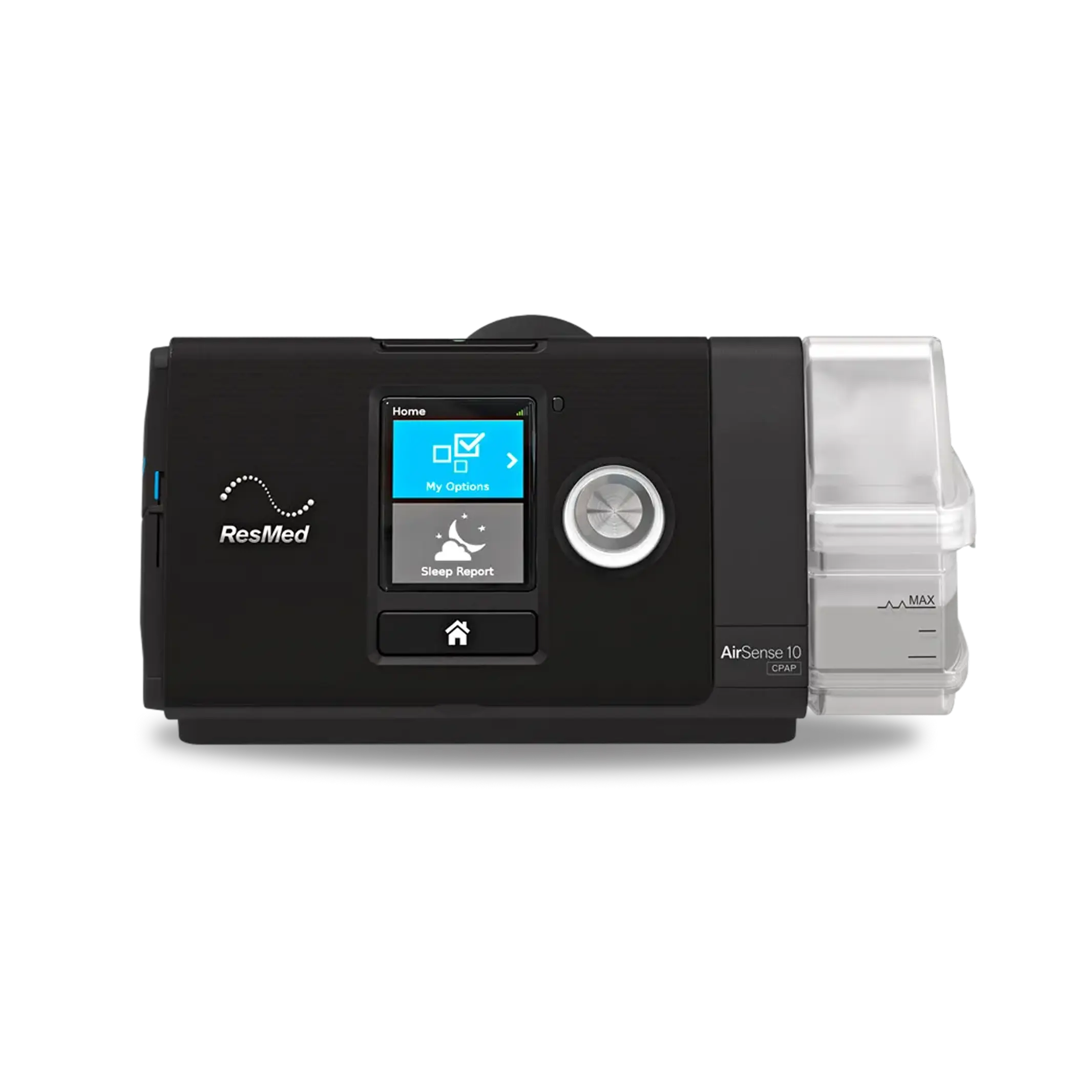 ResMed AirSense 10 AutoSet apparecchio CPAP vista frontale