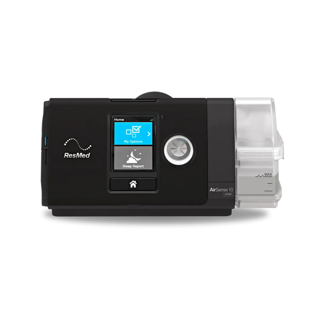 Frontal image of ResMed AirSense 10 Autoset CPAP Machine