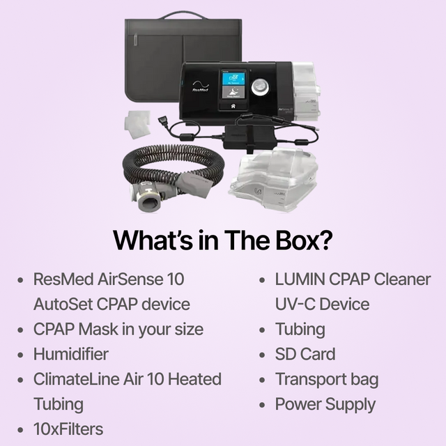 ResMed AirSense 10 AutoSet PACCHETTO ULTIMATE