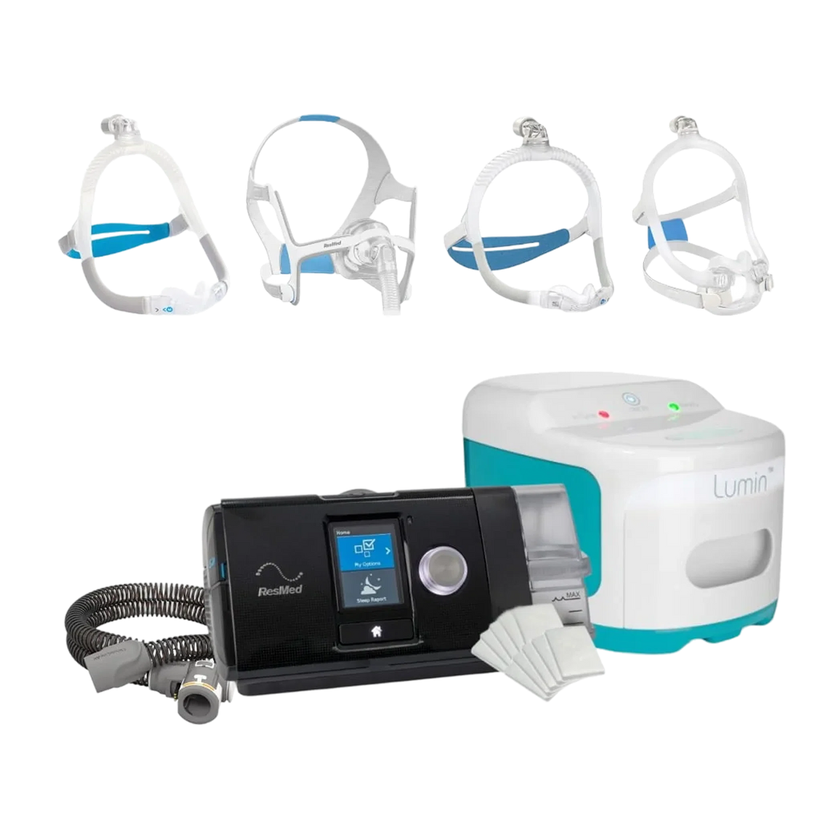 Resmed AirSense 10 AutoSet ULTIMATE BUNDLE – CPAP Machines, Masks ...