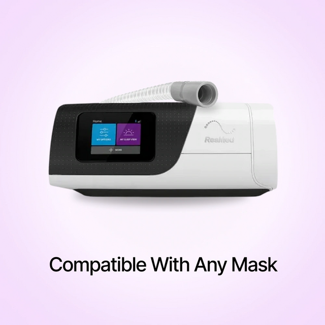 ResMed AirSense 11 AutoSet CPAP Machine can be used with any mask