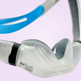 Close up view of ResMed AirTouch N30i Nasal CPAP Mask's cushion