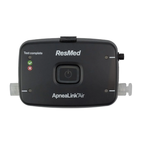 Front view of ResMed ApneaLink Air Home Sleep Testing Device