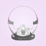 Back view of a ResMed AirFit™ F20 For Her - Full-Face CPAP Mask