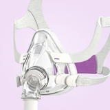 Close up view of a ResMed AirFit™ F20 For Her - Full-Face CPAP Mask