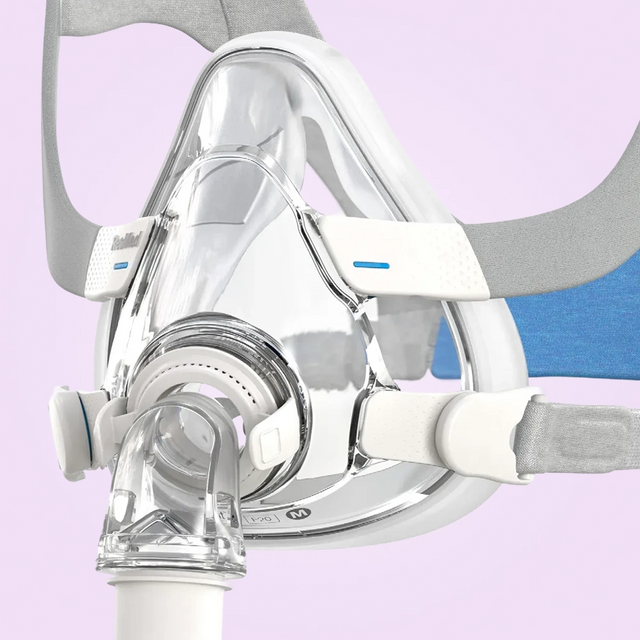 ResMed AirFit™ F20 Full-Face CPAP Mask close up view