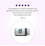 5-star customer review for ResMed Lumis 100 VPAP ST Ventilator