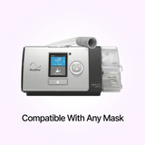 ResMed Lumis 100 VPAP ST Ventilator is compatible with any mask