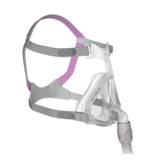 Máscara CPAP facial completa ResMed Quattro Air para mujer