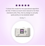 Five star customer review for ResMed AirSense 10 Autoset For Her CPAP machine