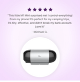 Five-star rating review of BMC M1 Mini Automatic Travel CPAP Machine