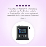 5-star customer review of RESmart GII Auto CPAP System