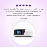 Five-star customer review for ResMed AirSense 11 AutoSet CPAP Machine
