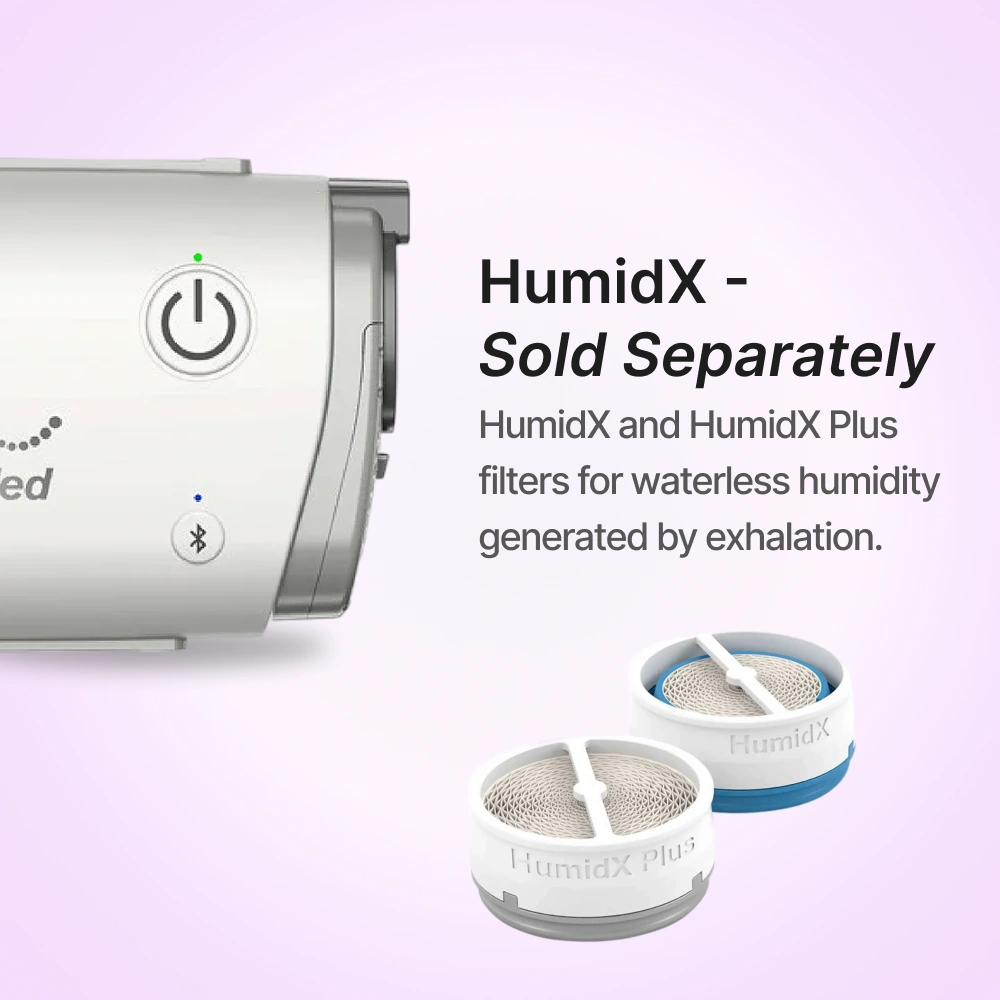 The HumidX filters for ResMed Airmini Auto Travel CPAP machine are old separately.