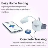 WatchPAT ONE Home Sleep Test – Disposable Sleep Apnea Test with Specialist Report