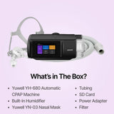 Yuwell YH-680 Auto CPAP with Humidifier and Nasal Mask