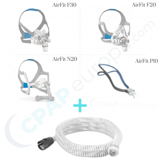 resmed airmini setup pack cpap mask and tube.