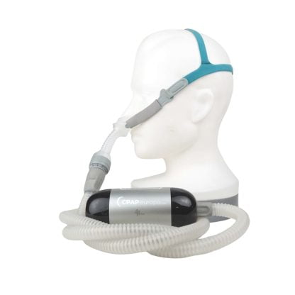 BMC P2H Nasal Pillow CPAP Mask - optimized for travel CPAP device BMC M1 Mini - with waterless humidification technology