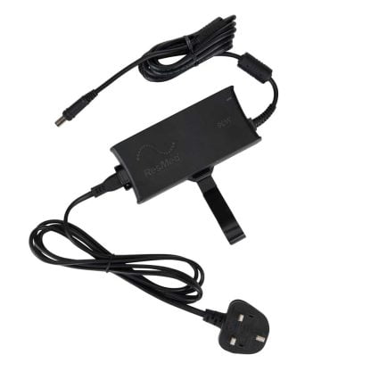 AirSense 10 AutoSet Power Supply Unit with UK Power Cord – 90 watt - original power cable