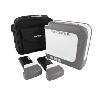 Drive DeVilbiss Go2 Portable Oxygen Concentrator with 2 batteries.